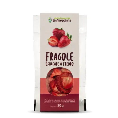 Fragole essiccate a freddo Azienda agricola La Fragolina