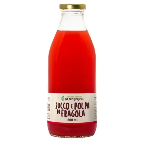 succo con polpa di fragola 200ml