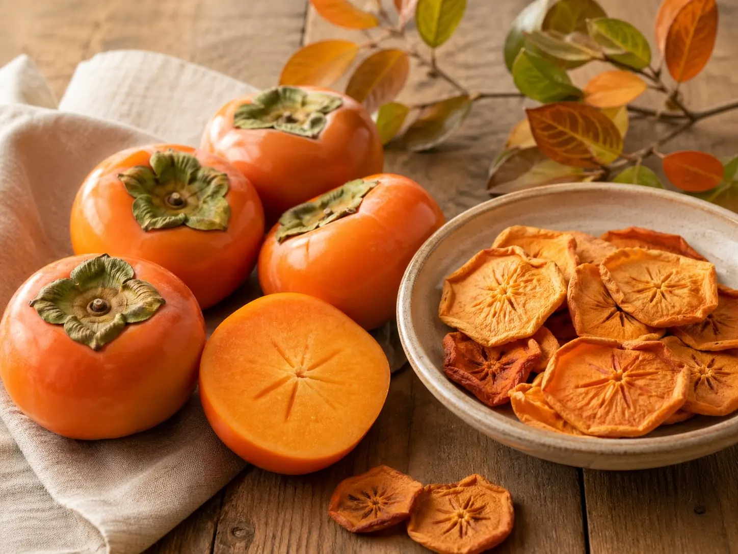 Cachi essiccati a freddo La Fragolina, ricchi di vitamina A